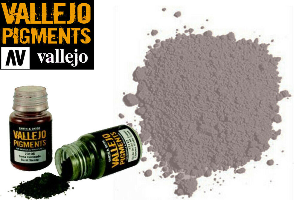 Discount Models – modellismo ferroviario - Discount Models – modellismo  ferroviario - 73119 Vallejo Pigmento colore European Earth flacone 35 ml